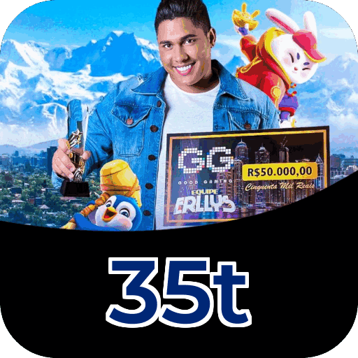 Plataforma 35t mostrando interface moderna, jogos certificados e recursos de segurança licenciados